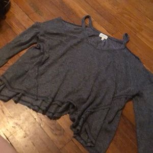 Off the shoulder sweater